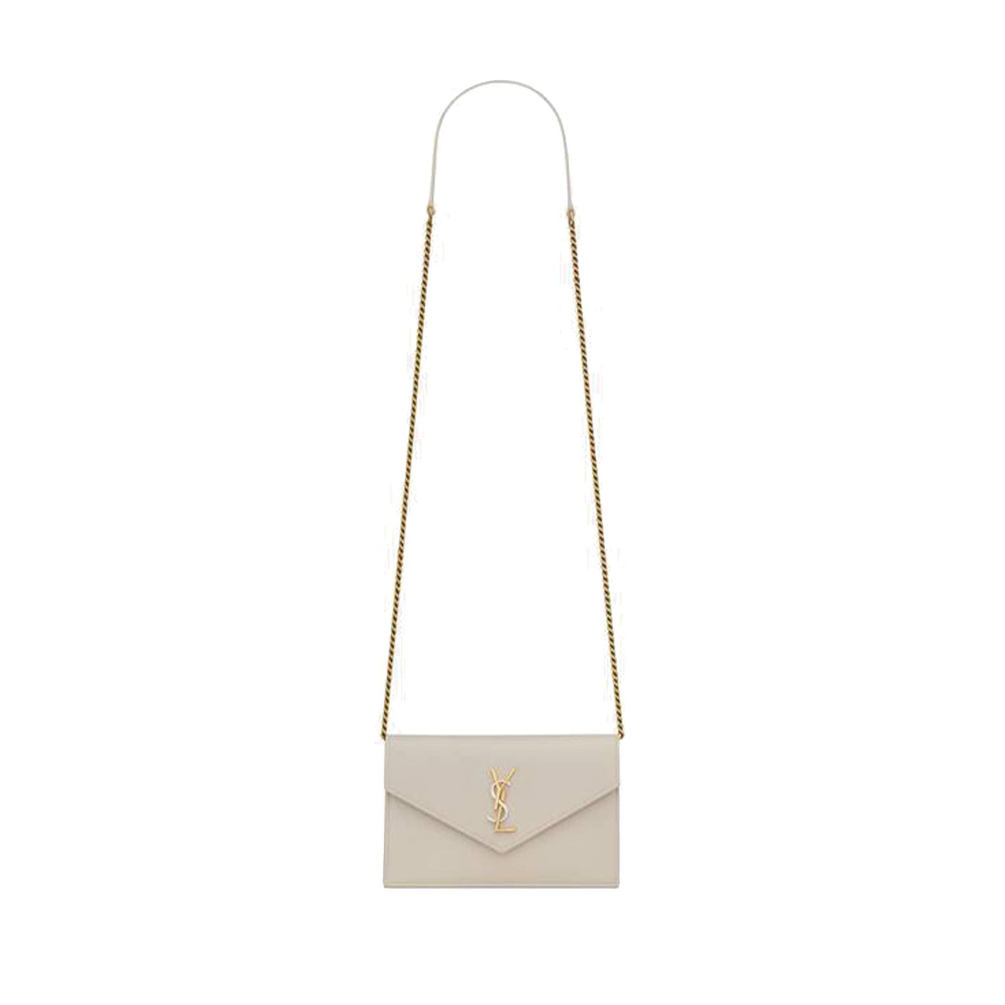 Y*L cassandre envelope chain wallet in smooth leather 743050aab4k9290 (19*12.5*3.5cm)