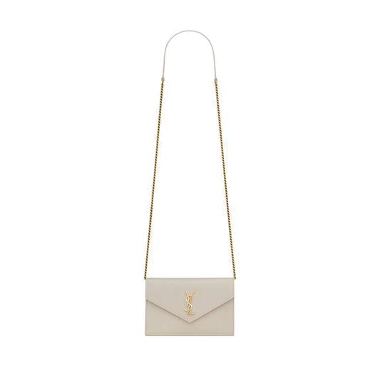 Y*L cassandre envelope chain wallet in smooth leather 743050aab4k9290 (19*12.5*3.5cm)