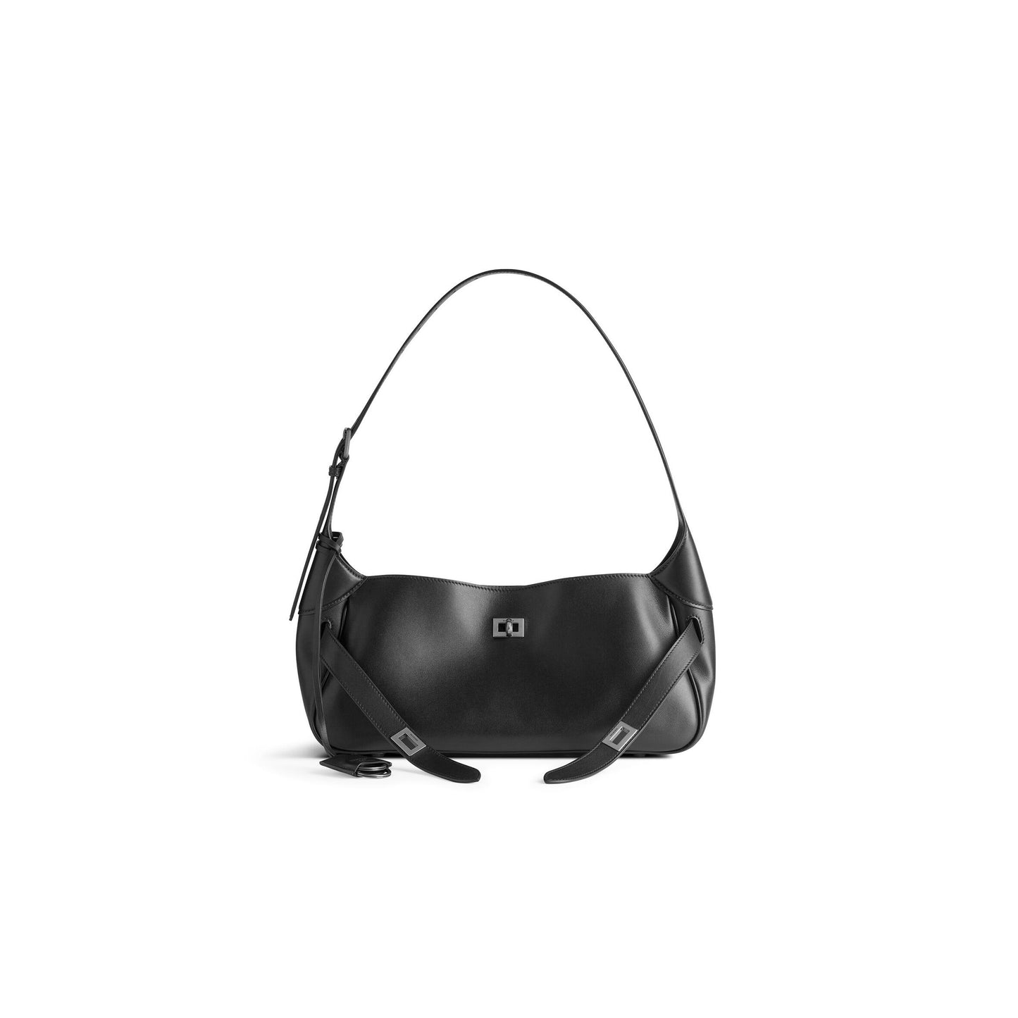 Ba1en*iaga women''s bel air shoulder bag small in black 8106802abav7000 (30*17*10cm)