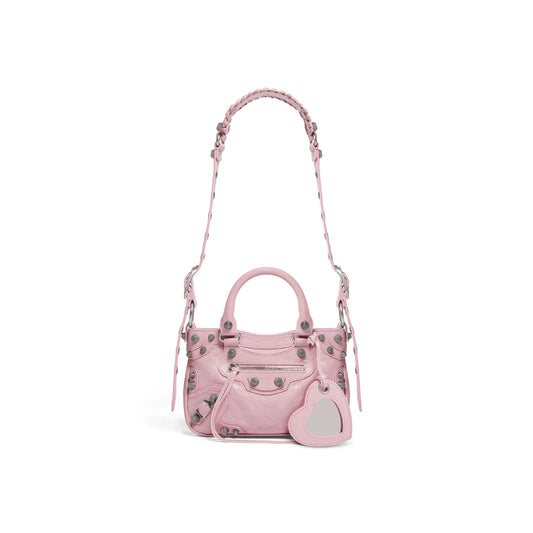 Ba*len*cia*ga neo cagole shoulder bag in light pink 7515231vg9y6904 (29.2*23.8*5cm)