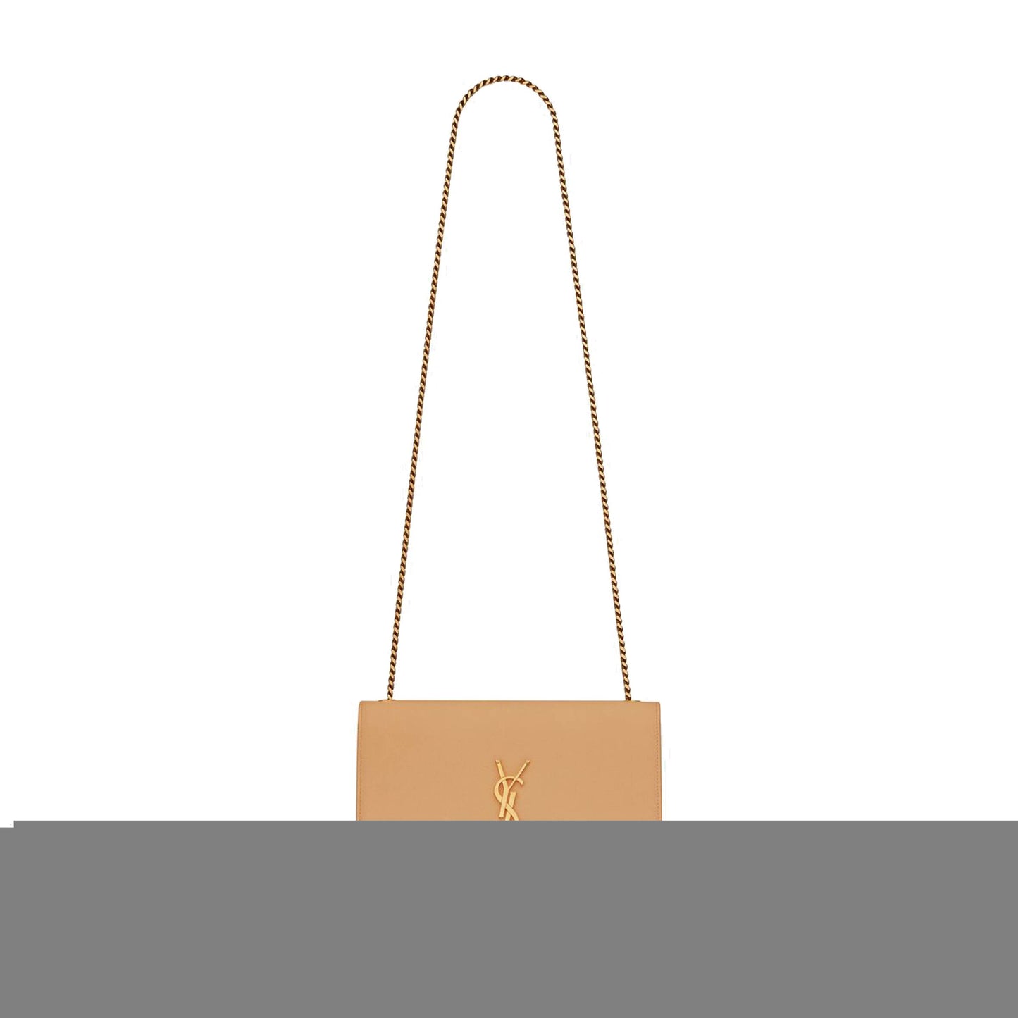 Y*L kate medium chain bag in grain de poudre embossed leather 364021bow0w7019 (24*14.5*5.5cm)