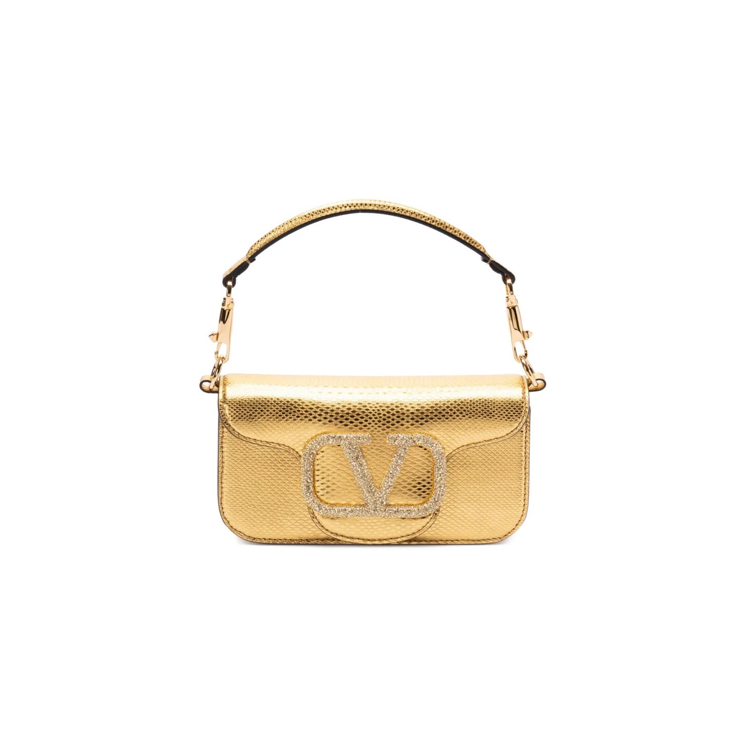 Va1e*ntin0 garavani alltime metallic shoulder bag (20*11*5cm)