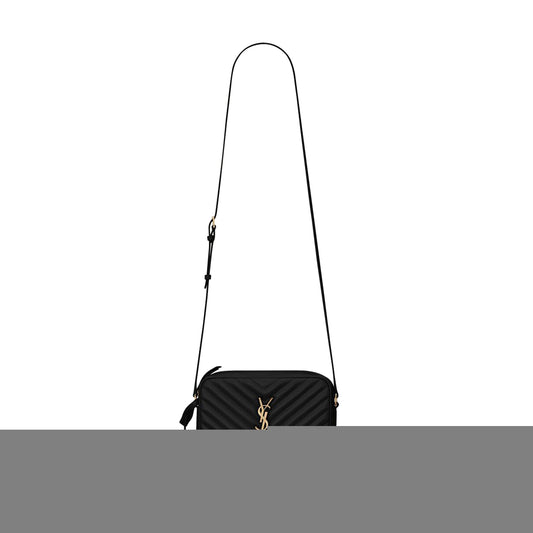 Y*L lou camera bag in quilted leather 715232dv7071000 (23*16*6cm)