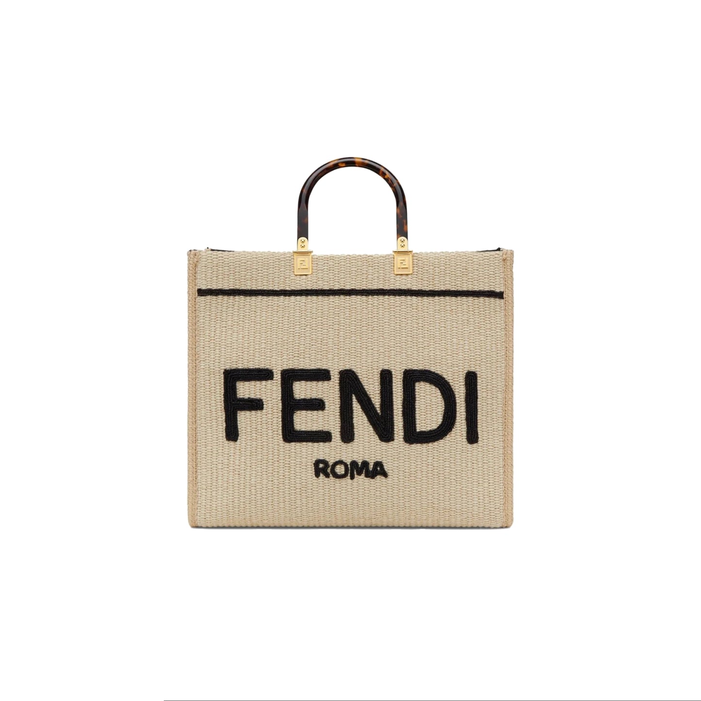 F**di sunshine shopper tote bag (35*31*17cm)
