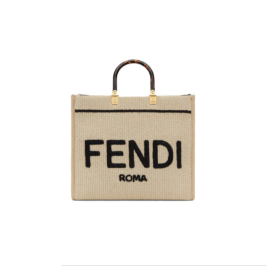 F**di sunshine shopper tote bag (35*31*17cm)