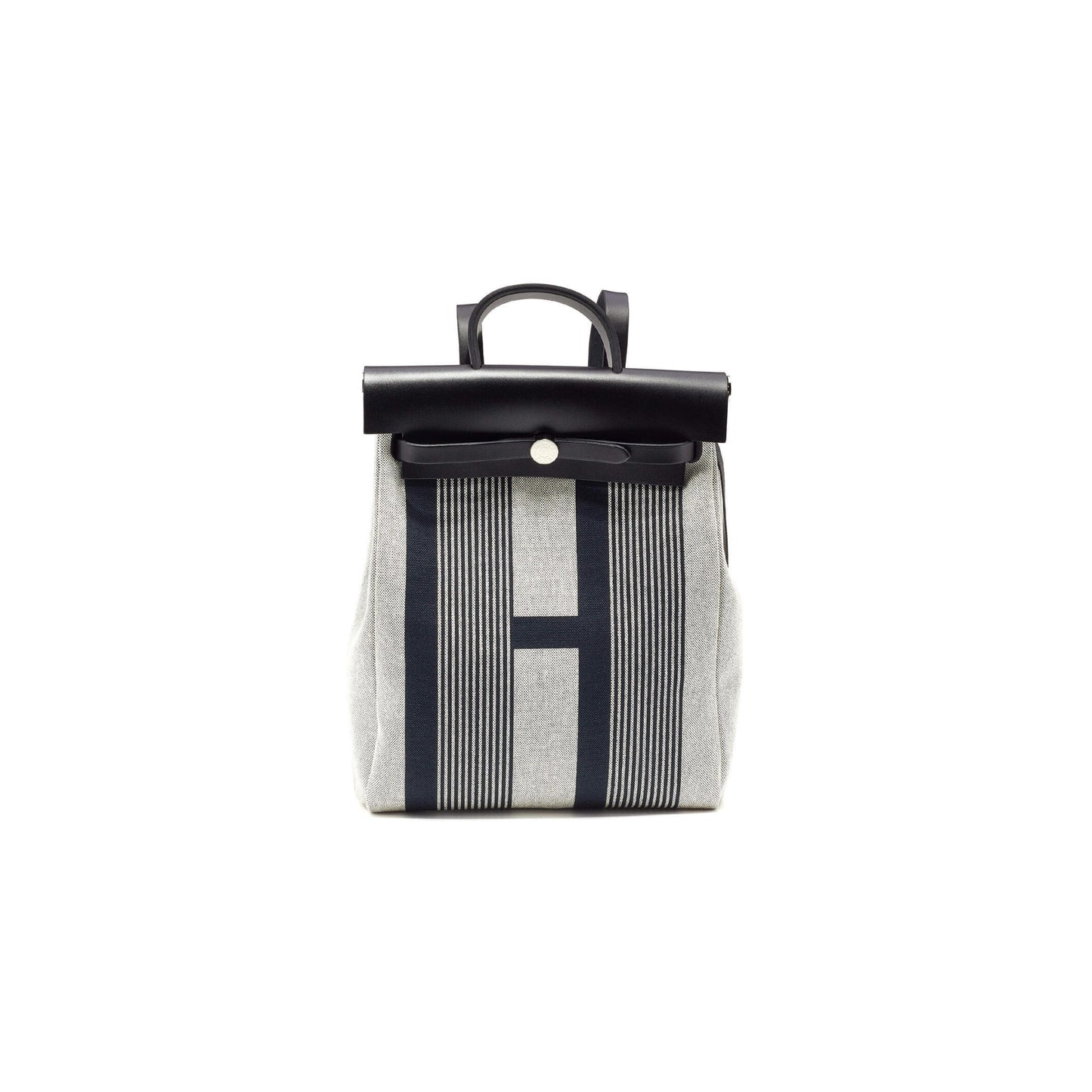 H**mes HERBAG A DOS ZIP BACKPACK CANVAS AND LEATHER H080303CKA0 (38*29*11cm)