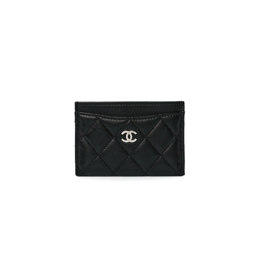 Ch*el classic card holder quilted lambskin ap0213 (11*7.5*0.5cm)
