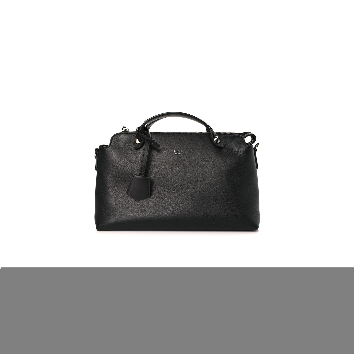 f**di vitello D01ce medium by the way boston bag black (28*18*12cm)