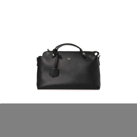 f**di vitello D01ce medium by the way boston bag black (28*18*12cm)