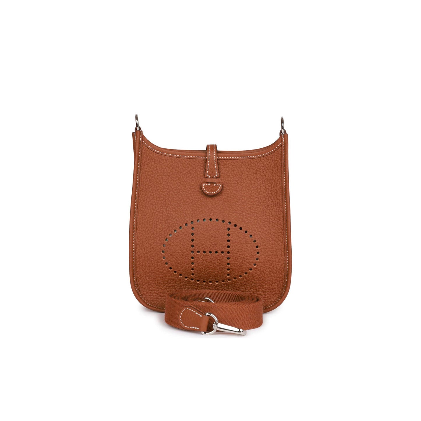 H**mes evelyne tpm gold clemence palladium hardware (17cm)