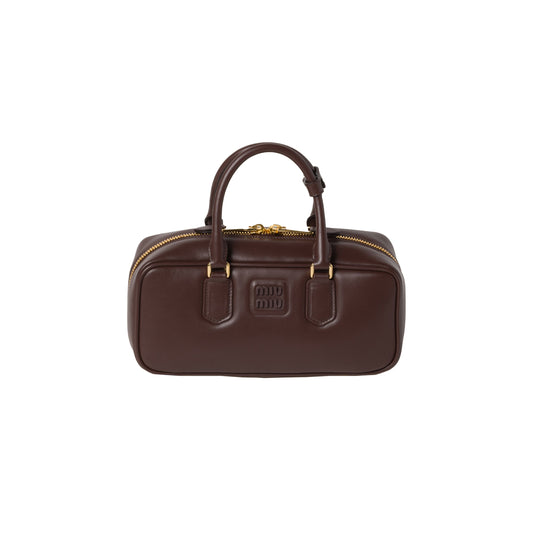 M1v M1v arcadie leather handbag 5bb148 (27*12*9cm)