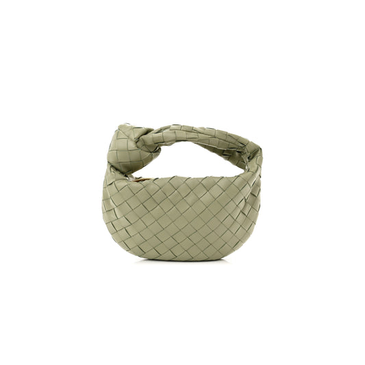 bo*te*ga Ve*ne*ta nappa intrecciato mini jodie travertine (22*13*4cm)
