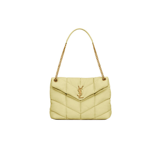 Y*L puffer medium chain bag in quilted lambskin 5774751el079949 (35*23*13.5cm)
