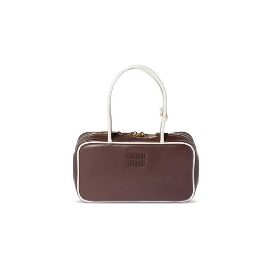 M1v M1v beau leather top-handle bag 5bb172 05 (29*17*9cm)