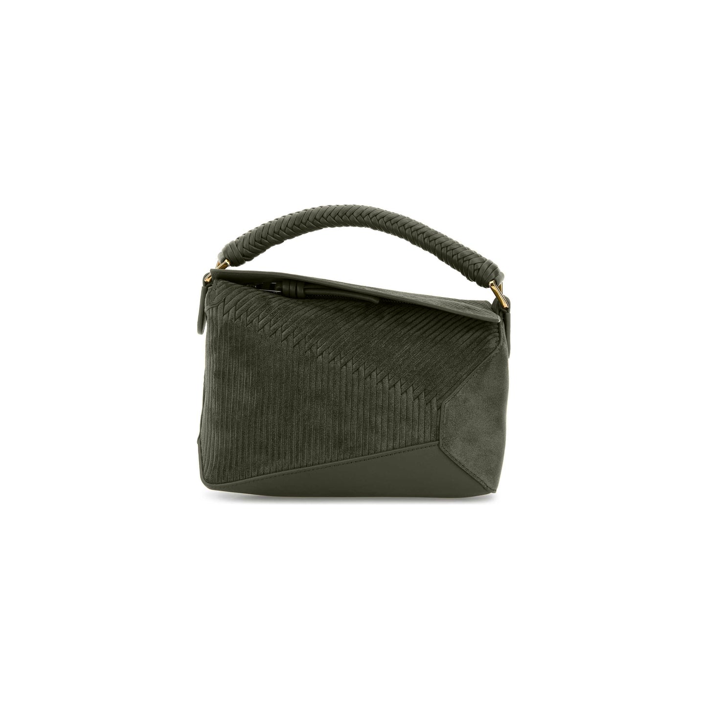 L0ew* small puzzle bag in suede a510p60x57 (24*16.5*10.5cm)