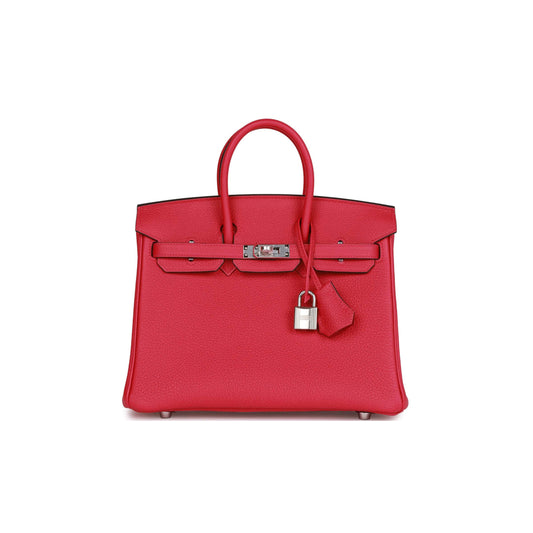 H**mes birkin 25 rose mexico togo palladium hardware (25cm)