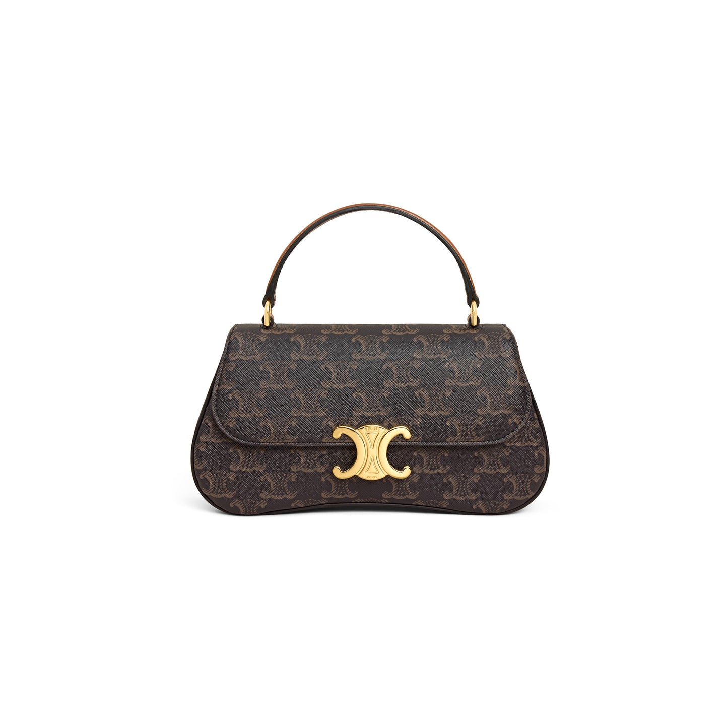 Ce**e teen Ce**e lola in triomphe canvas and calfskin 119532fn1.04lu (20*11.5*5cm)