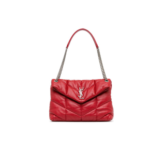 Y*L puffer medium chain bag in quilted lambskin 5774751el006805 (35*23*13.5cm)