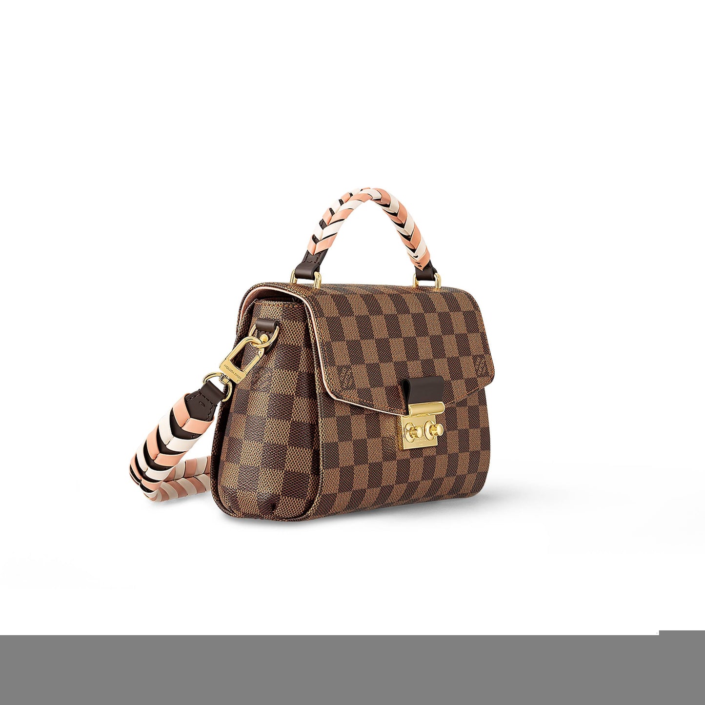 l**is V*t*n braided croisette n40451 (24.9*17*9.4cm)