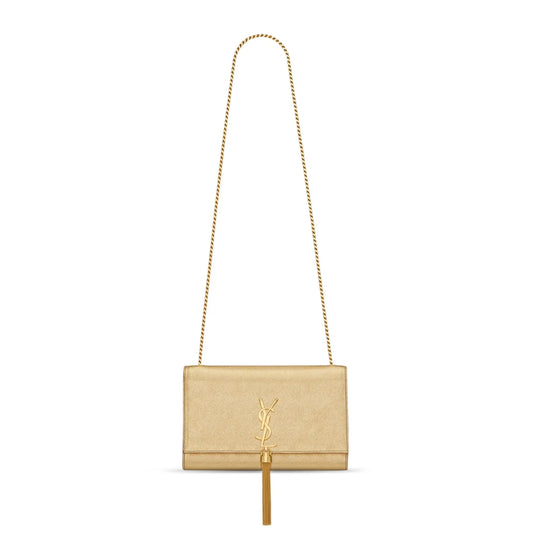 Y*L metallic calfskin kate monogram tassel chain wallet 354119duz0j8030 (24*15*7cm)