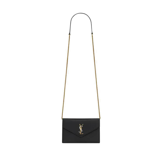 Y*L cassandre envelope chain wallet in smooth leather 743050aab4k1025 (19*12.5*3.5cm)