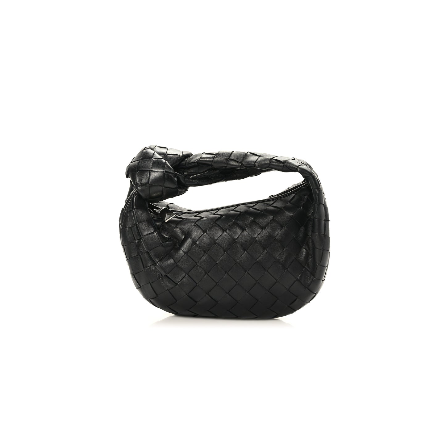 bo*te*ga Ve*ne*ta nappa intrecciato mini jodie black (27*13*8cm)