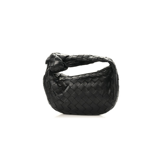 bo*te*ga Ve*ne*ta nappa intrecciato mini jodie black (27*13*8cm)