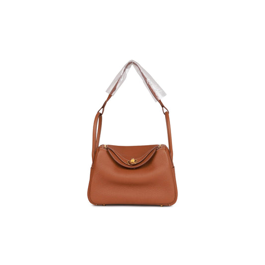 H**mes lindy 26 gold clemence gold hardware (26*18*12cm)