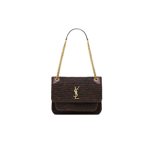 Y*L niki medium raffia bag 838875gaafo1861 (28*20*8.5cm)