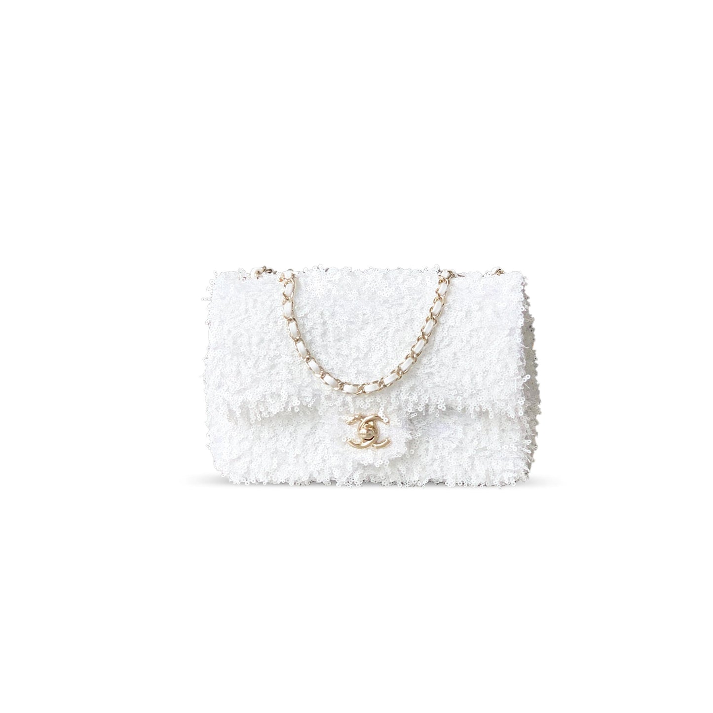 Ch*el rectangular mini flap bag 296365 (20*12*6cm)