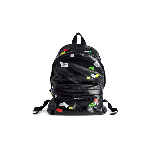 Ba1en*iaga men''s explorer backpack in blackmulticolor 5032212ab531084 (47*35*20cm)