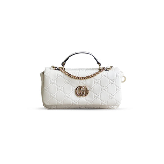 G*u*i gg milano small top handle bag 806017 (21*12.5*6cm)