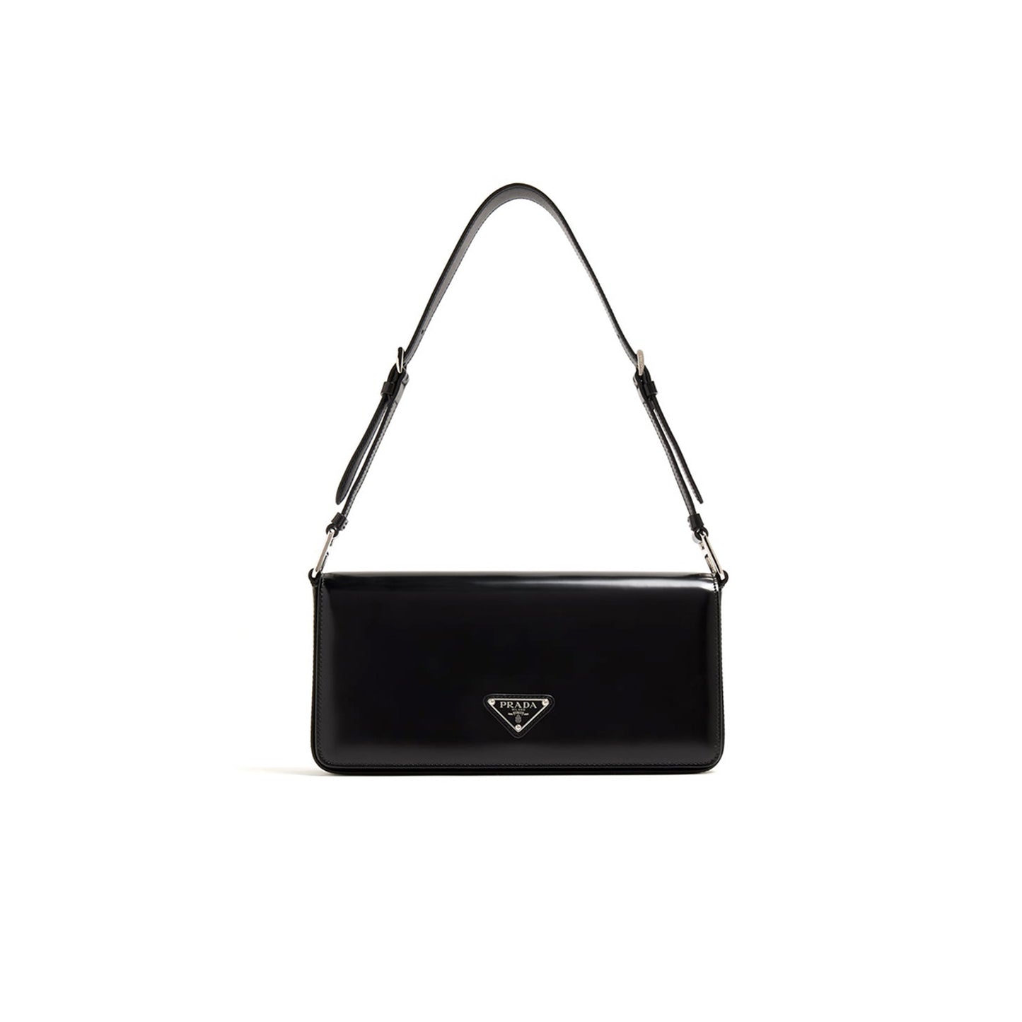 Pra*a femme brushed-leather shoulder bag 1bd323 (26*12*4.8cm)