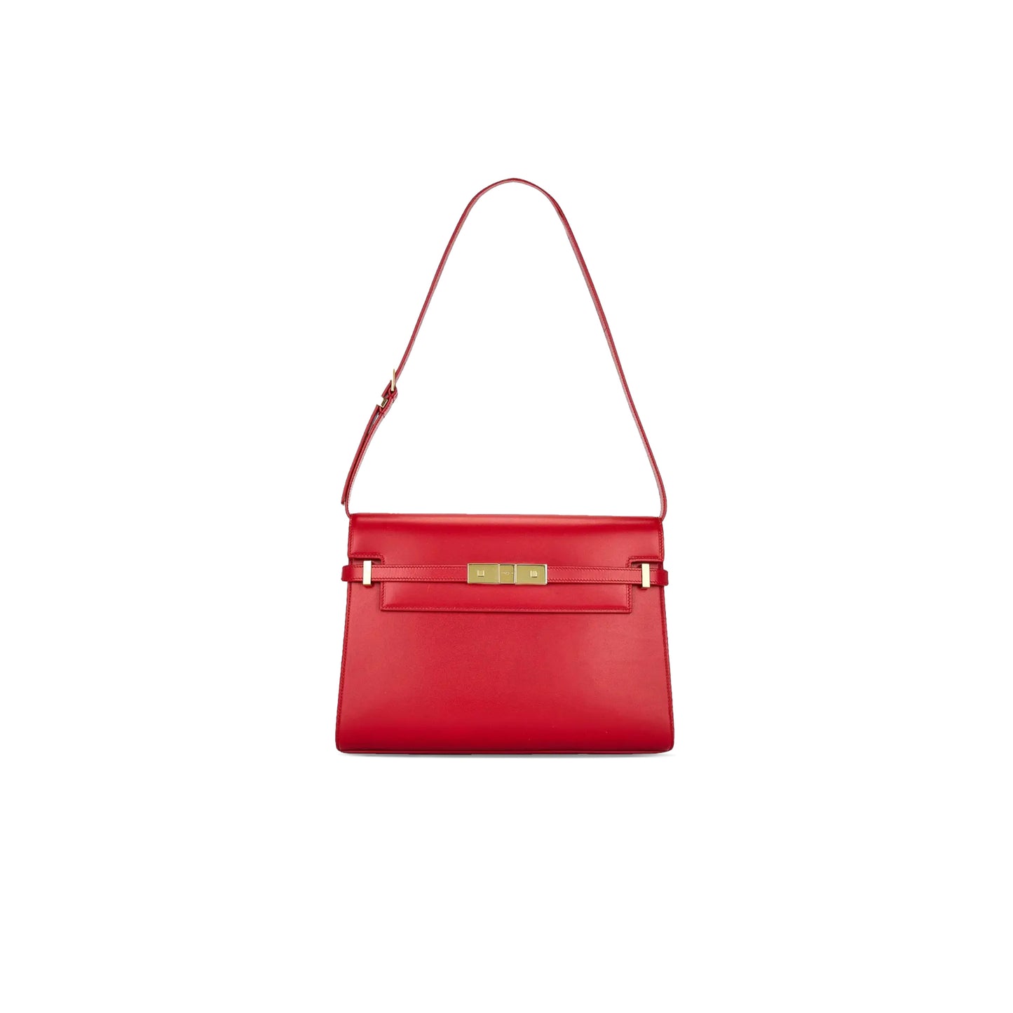 y*l manhattan shoulder bag in box Sa**t Lau*nt leather 57927142827932 (29*20*7.5cm)
