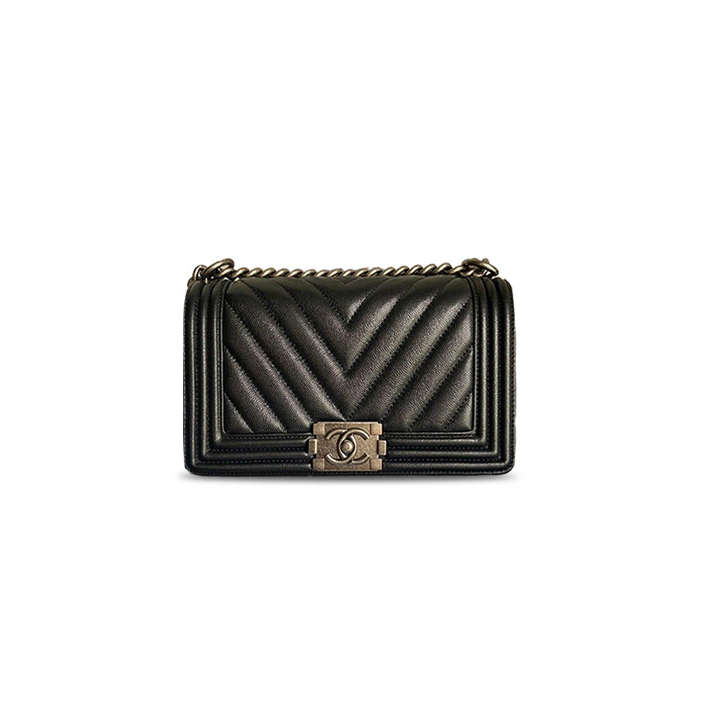 Ch*el master boy old medium chevron (25*15*9cm)
