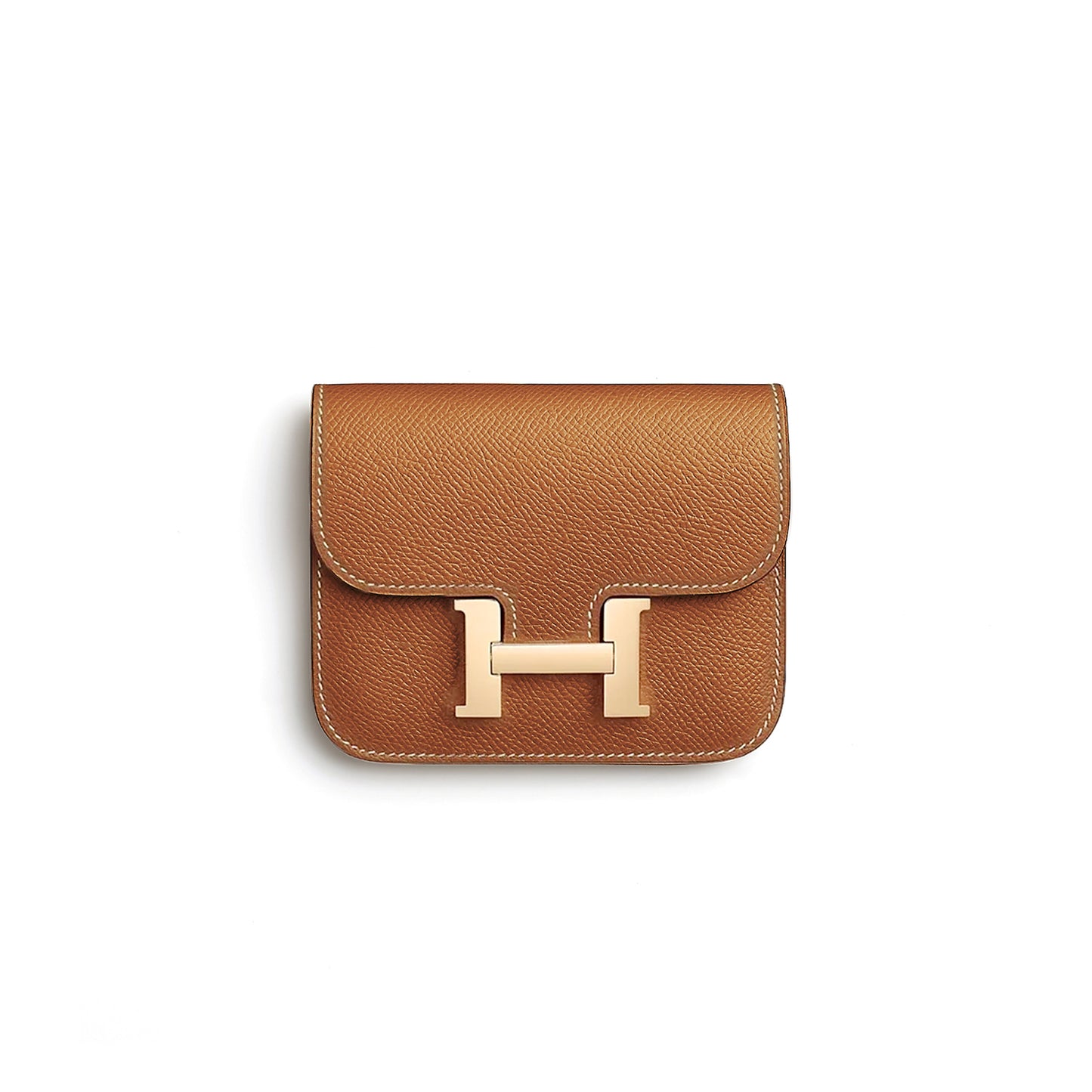 H**mes master constance slim wallet epsom h082501cc37(12.4*10.2*3cm)