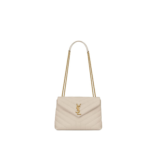 Y*L loulou small chain bag in quilted "y" leather 494699dv7279207 (23*17*9cm)