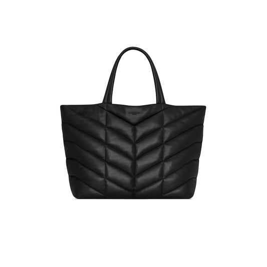 Y*L nappa puffer tote bag in quilted nappa 7528881el0z1000 (57*36*17cm)