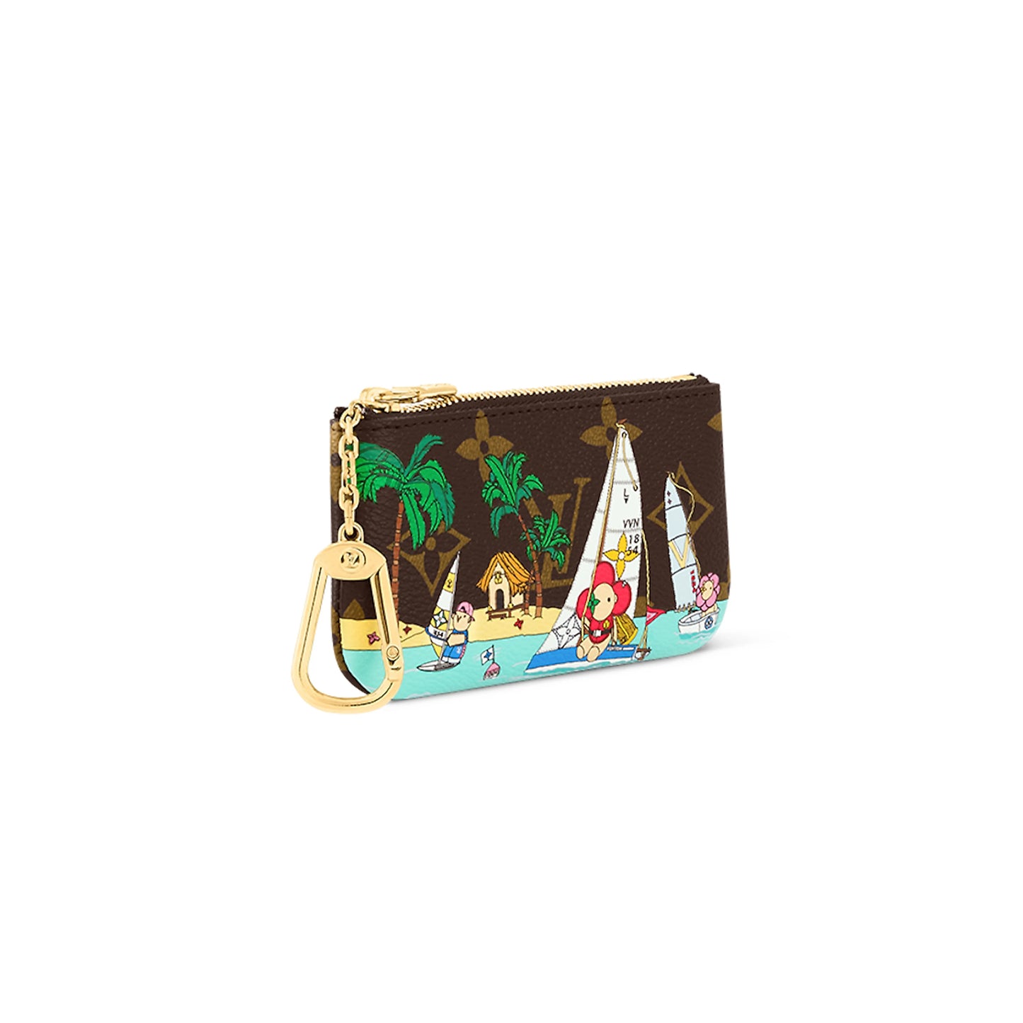 l0*is V*t0n key pouch coated canvas m82615 (12*7cm)