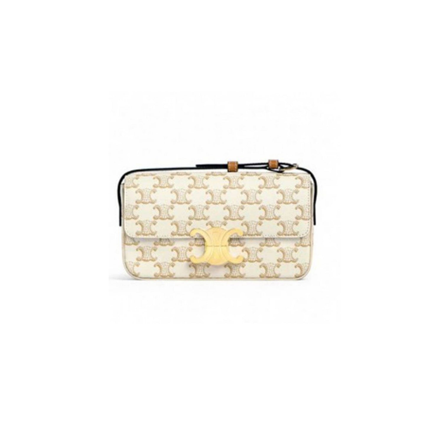 Ce**e triomphe shoulder bag 194142cuz.01bc (20cm*10cm*4cm)