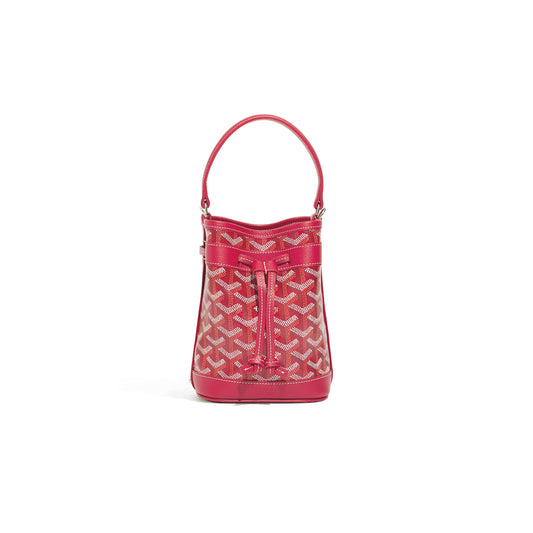 Go*ard petit flot mini bucket bag peflotminty06cl07p (17.5*12*10cm)