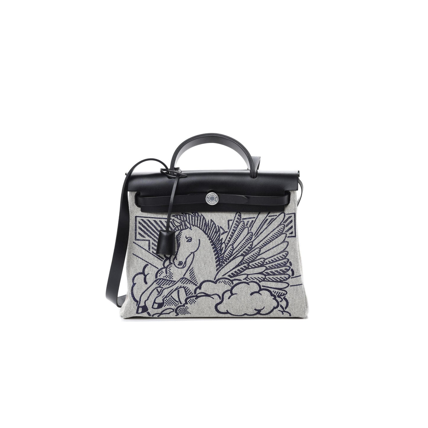 H**mes HERBAG 31 PALLADIUM HARDWARE H079201CKAB (31*25*10cm)
