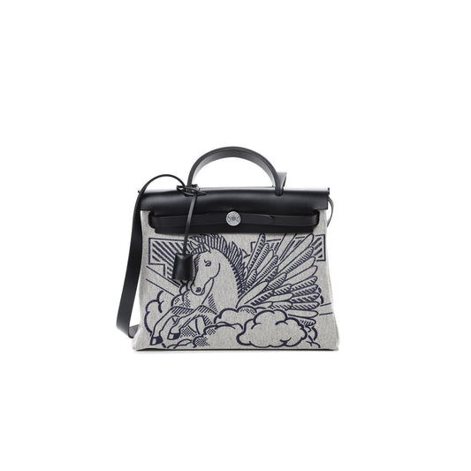 H**mes HERBAG 31 PALLADIUM HARDWARE H079201CKAB (31*25*10cm)