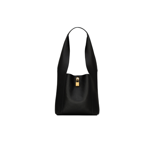 Y*L suede hobo shoulder bag in smooth leather 773686979443 (27*27*8cm)