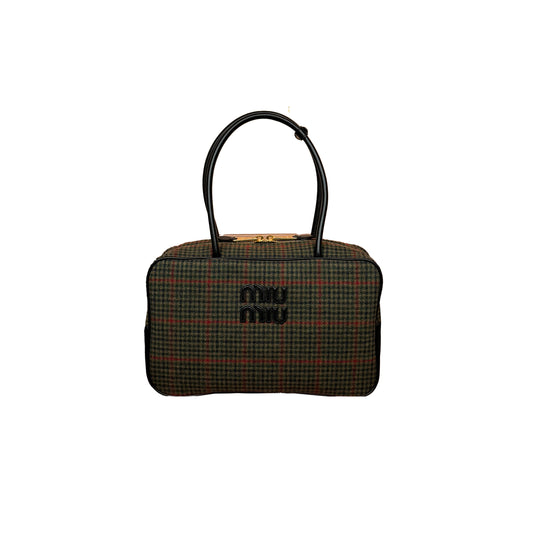M1v M1v aventure nappa leather top-handle bag 5bb169 (28*16.5*10cm)