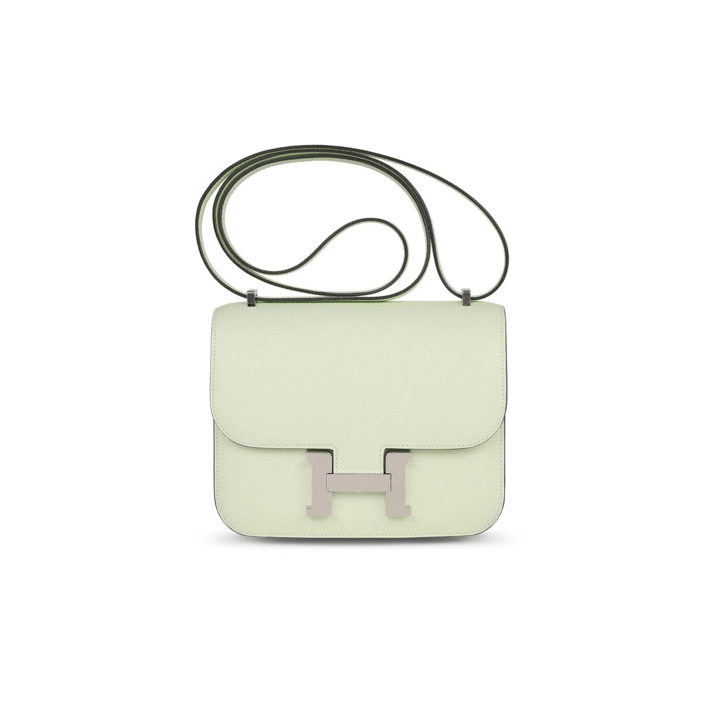 H**mes master constance 18 epsom 0s vert fizz h083905ck0s(19*15*4cm)