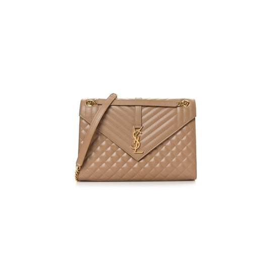 Y*L brown envelope shoulder bag 600185aact72760 (31*22*7.5cm)