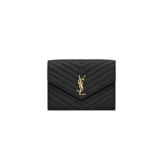 Y*L cassandre matelassÉ flap pouch in lambskin 759533aaa441000 (21*16*3cm)