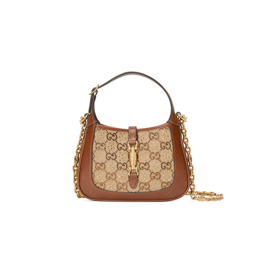 G*u*i jackie 1961 crystals mini bag ‎675799 (19*13*3cm)