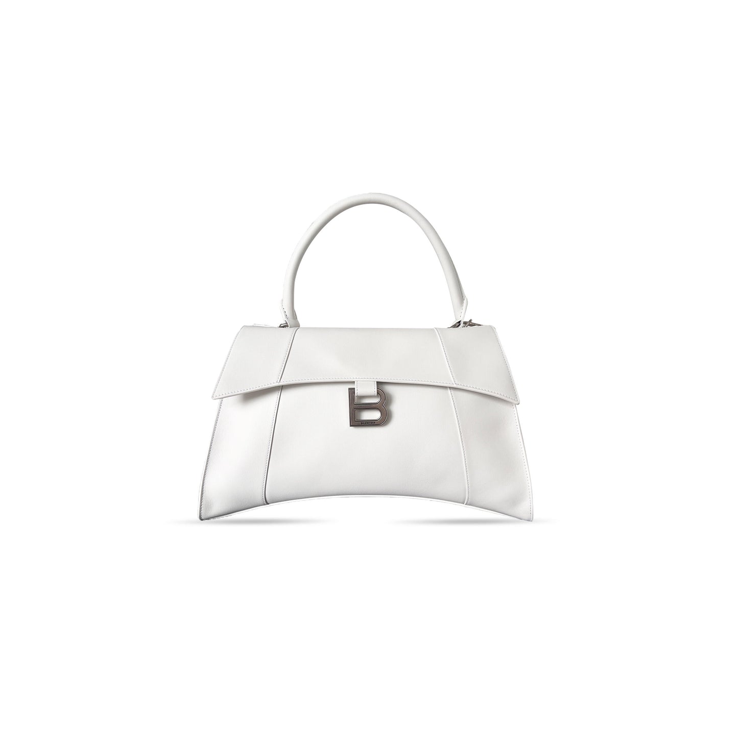 Ba1en*iaga women''s hourglass soft bag medium in white 8107332abf61000 (37*23.8*13.9cm)